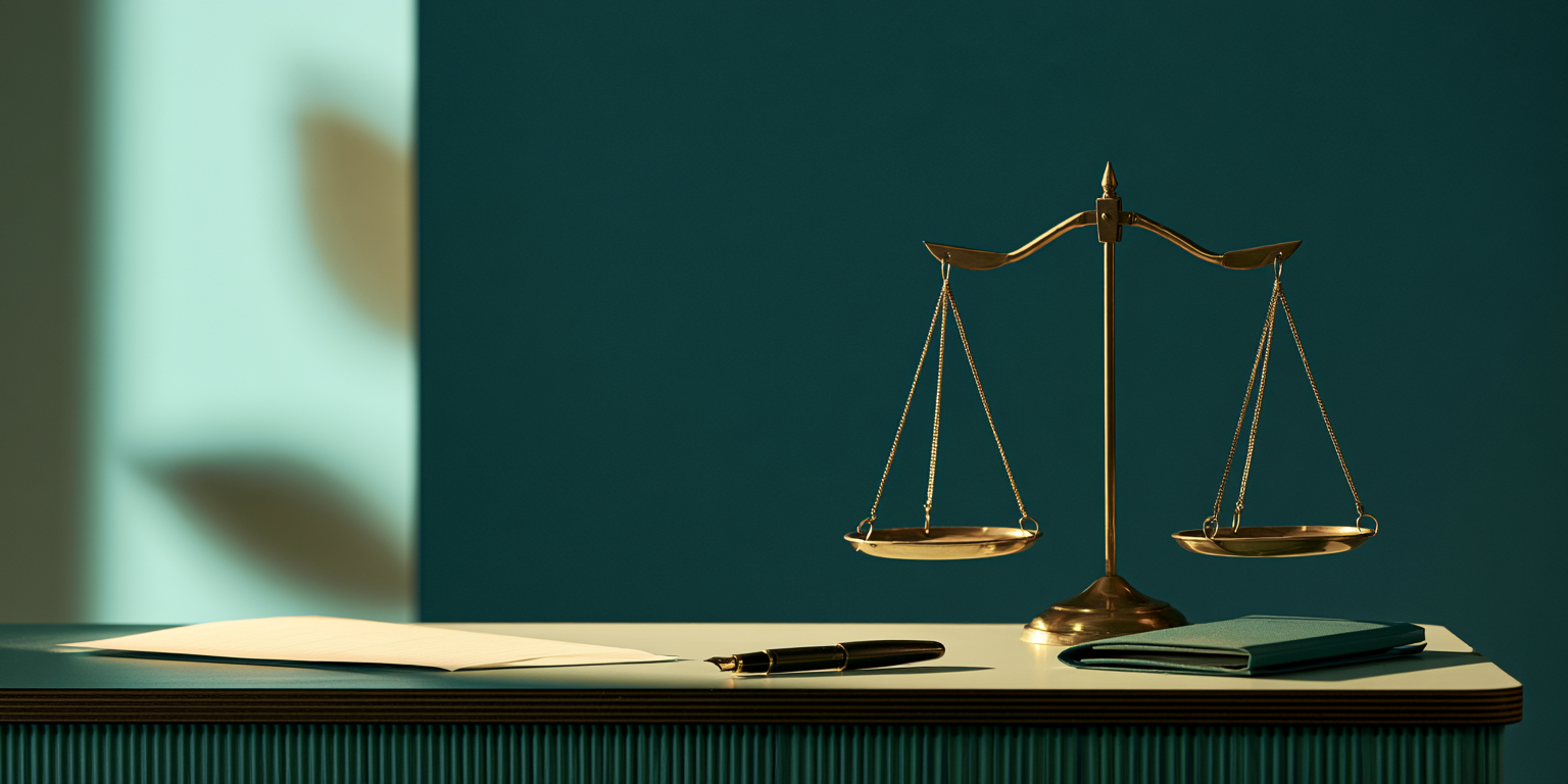 Scales representing balanced and impartial comparison